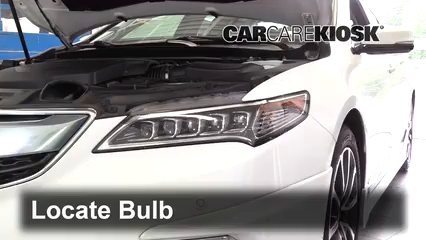 2016 Acura TLX SH-AWD 3.5L V6 Lights Parking Light (replace bulb)
